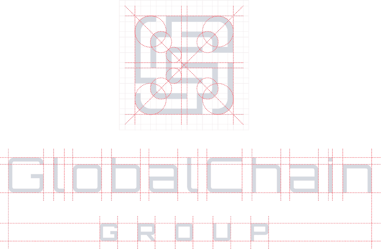 Global Chain Logo-schema